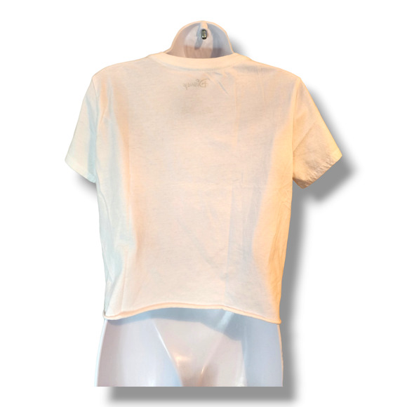 Disney American Flag Cropped Top Patriotic Print Size Medium - Picture 3 of 5